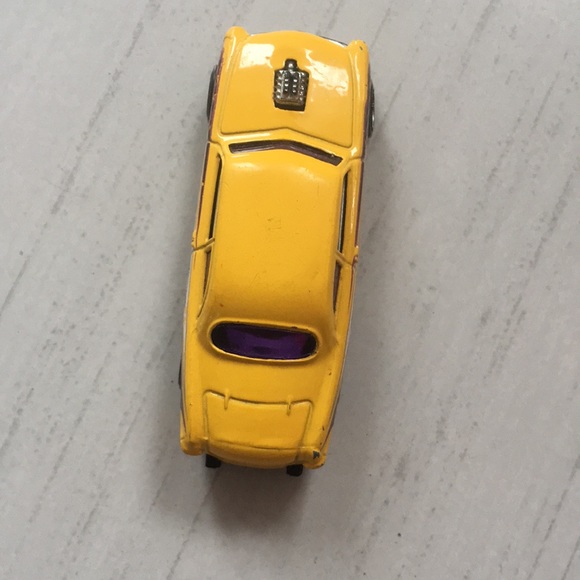 Vintage 2000 Hot Wheels - Yellow SHOE BOX - Taxi T9595 - Picture 8 of 12